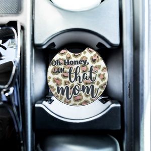 Oh Honey I’m That Mom Car Coasters 2 Pack
